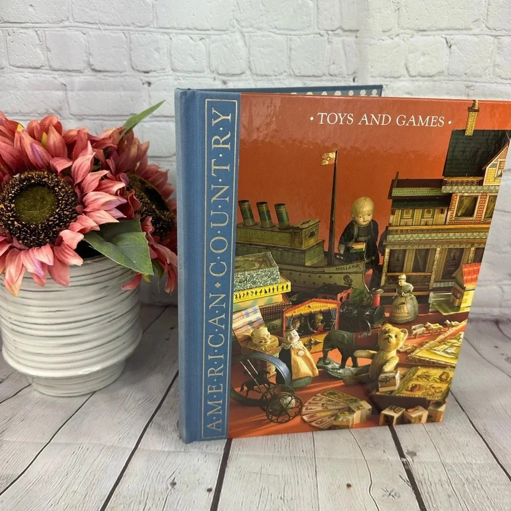 vintage American country Book toys and games